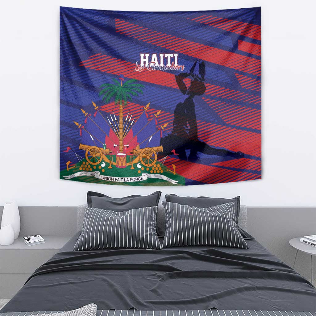Haiti Football Les Grenadiers Tapestry Echoes of History - Wonder Print Shop