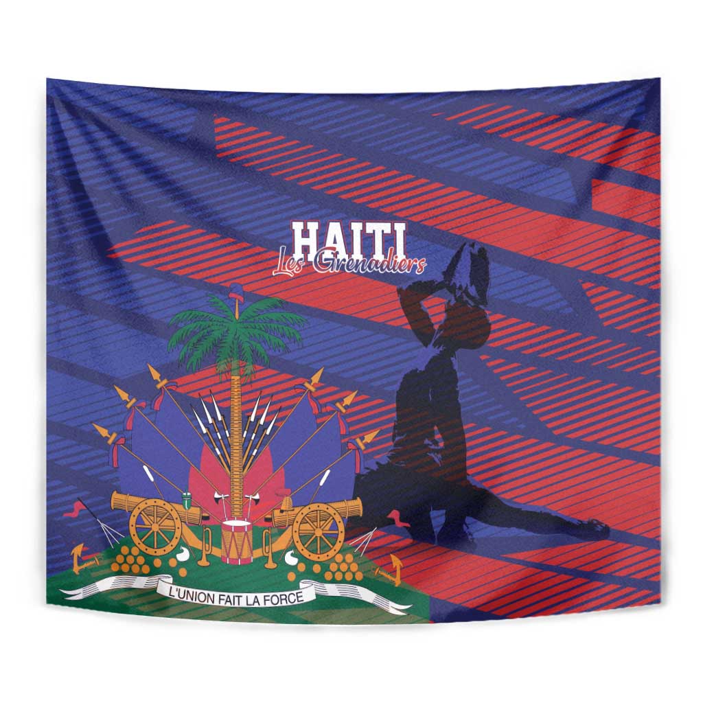 Haiti Football Les Grenadiers Tapestry Echoes of History - Wonder Print Shop