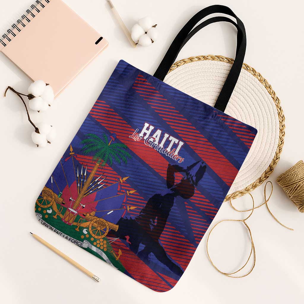 Haiti Football Les Grenadiers Tote Bag Echoes of History - Wonder Print Shop