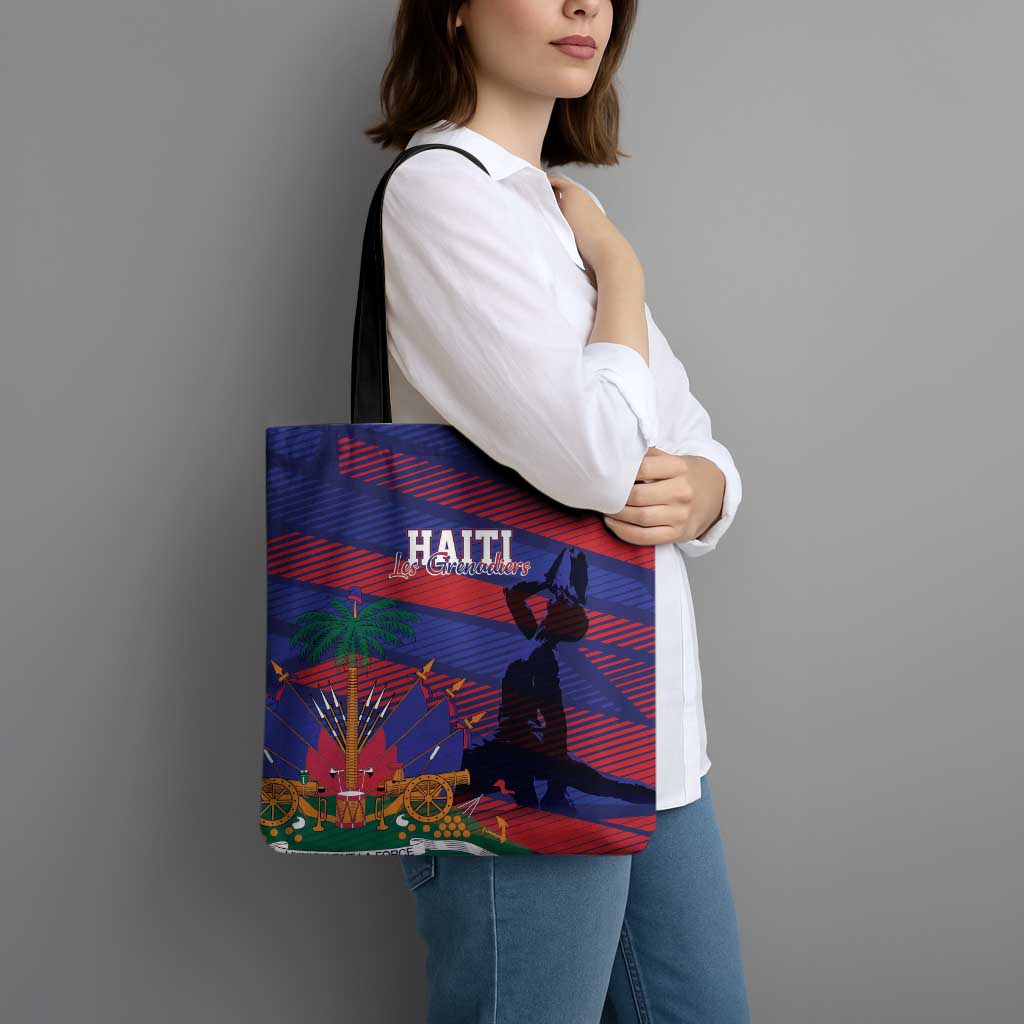 Haiti Football Les Grenadiers Tote Bag Echoes of History - Wonder Print Shop
