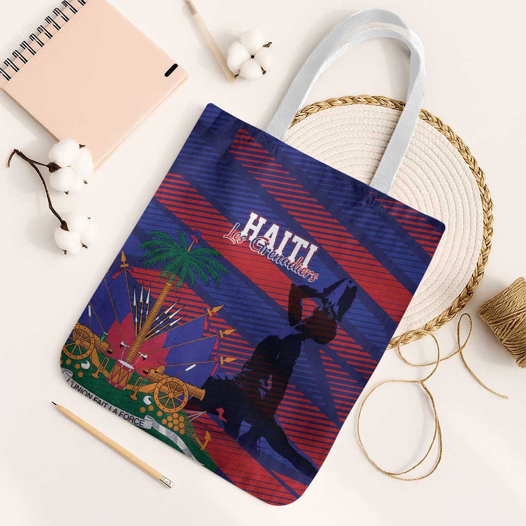 Haiti Football Les Grenadiers Tote Bag Echoes of History - Wonder Print Shop