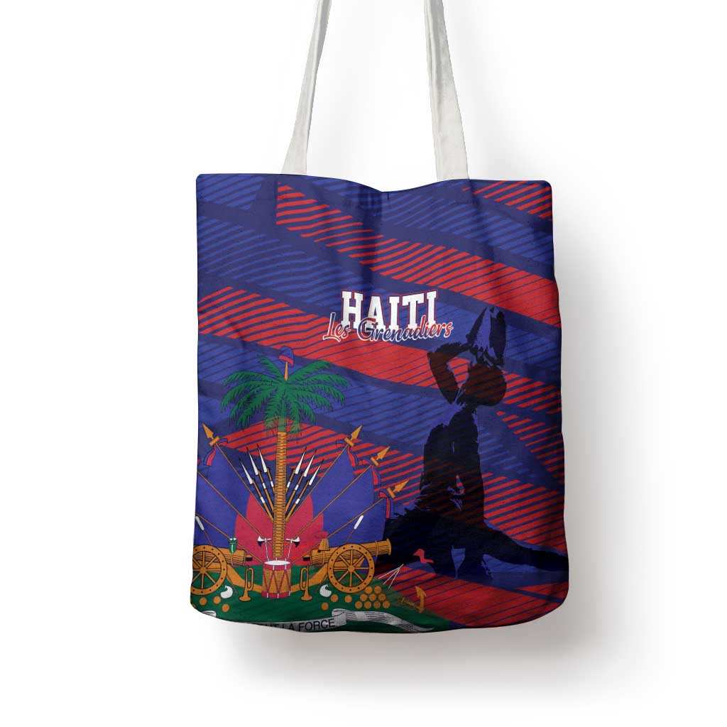 Haiti Football Les Grenadiers Tote Bag Echoes of History - Wonder Print Shop