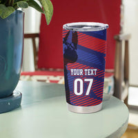 Haiti Football Personalized Les Grenadiers Tumbler Cup Echoes of History - Wonder Print Shop