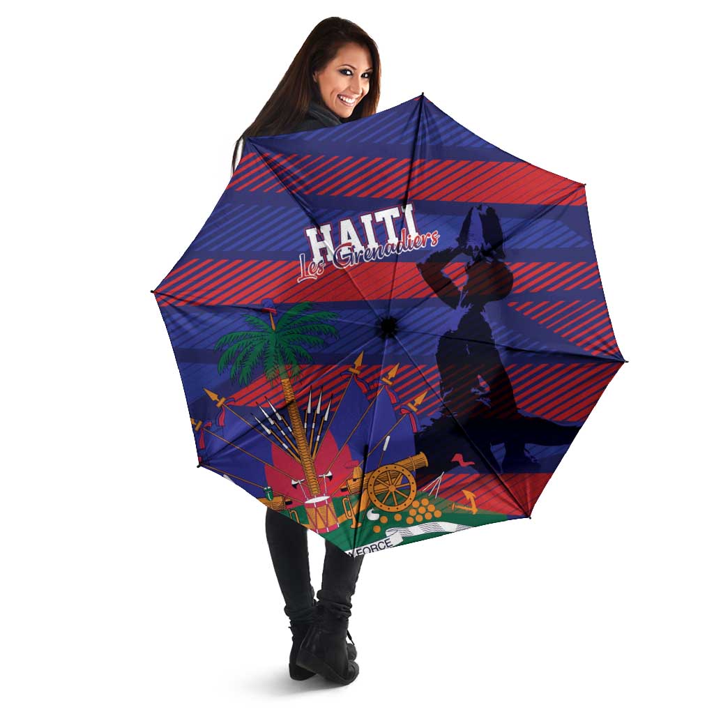 Haiti Football Les Grenadiers Umbrella Echoes of History - Wonder Print Shop