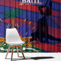 Haiti Football Les Grenadiers Window Curtain Echoes of History - Wonder Print Shop