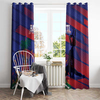 Haiti Football Les Grenadiers Window Curtain Echoes of History - Wonder Print Shop