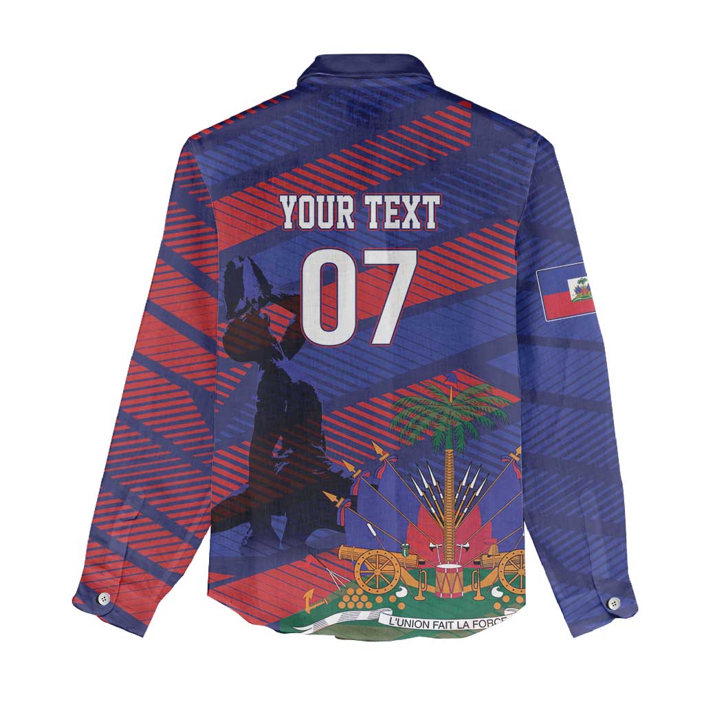 Haiti Football Personalized Les Grenadiers Women Casual Shirt Echoes of History - Wonder Print Shop