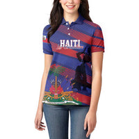 Haiti Football Personalized Les Grenadiers Women Polo Shirt Echoes of History - Wonder Print Shop