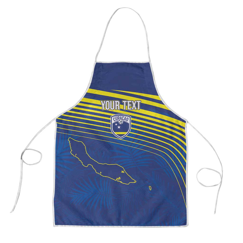 Curacao Football Custom Korsou Blue Wave Apron Making History - Wonder Print Shop