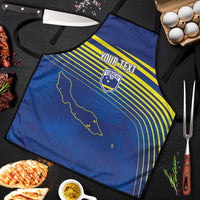 Curacao Football Custom Korsou Blue Wave Apron Making History - Wonder Print Shop