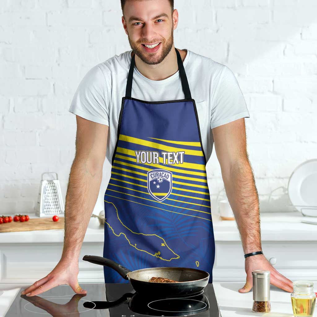 Curacao Football Custom Korsou Blue Wave Apron Making History - Wonder Print Shop