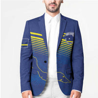 Curacao Football Custom Korsou Blue Wave Blazer Making History - Wonder Print Shop