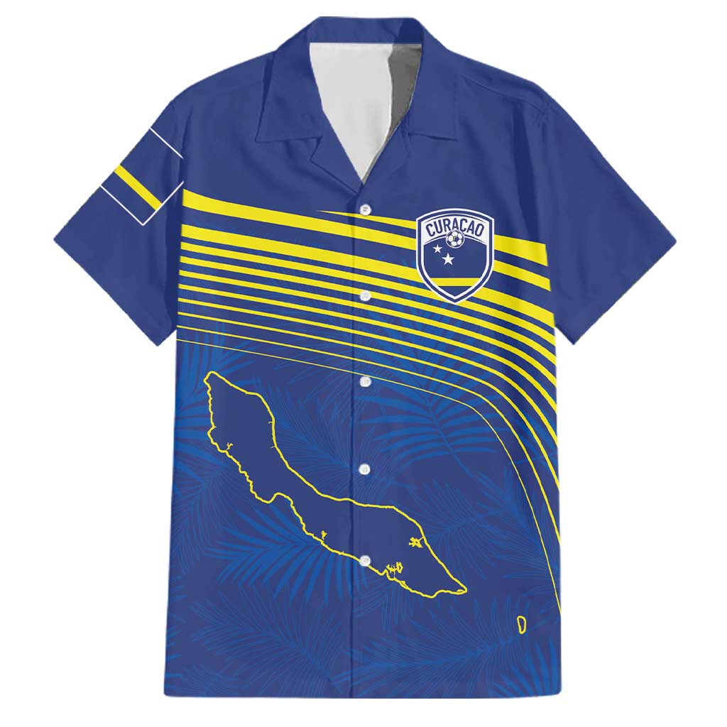 Curacao Football Custom Korsou Blue Wave Family Matching Short Sleeve Bodycon Dress and Hawaiian Shirt Making History - Wonder Print Shop