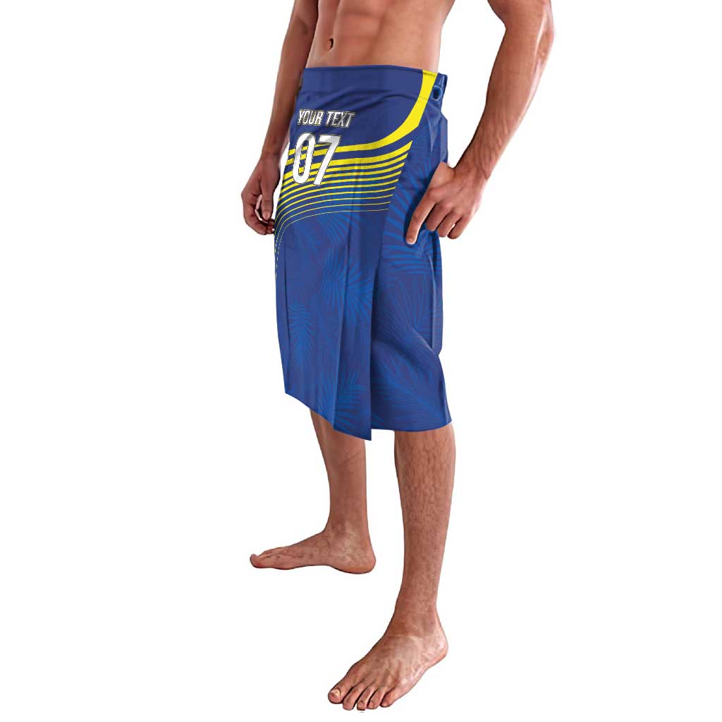 Curacao Football Custom Korsou Blue Wave Lavalava Making History - Wonder Print Shop