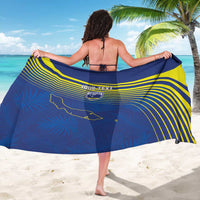 Curacao Football Custom Korsou Blue Wave Sarong Making History - Wonder Print Shop