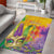 Mardi Gras Area Rug Watercolor Mix - Carnival Bling LT7 - Wonder Print Shop