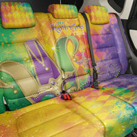 Mardi Gras Back Car Seat Cover Watercolor Mix - Carnival Bling LT7 - Wonder Print Shop