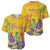 Mardi Gras Baseball Jersey Watercolor Mix - Carnival Bling LT7 - Wonder Print Shop