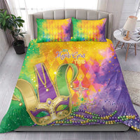 Mardi Gras Bedding Set Watercolor Mix - Carnival Bling LT7 - Wonder Print Shop