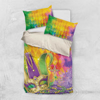 Mardi Gras Bedding Set Watercolor Mix - Carnival Bling LT7 - Wonder Print Shop
