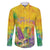 Mardi Gras Family Matching Puletasi and Hawaiian Shirt Watercolor Mix - Carnival Bling - Wonder Print Shop