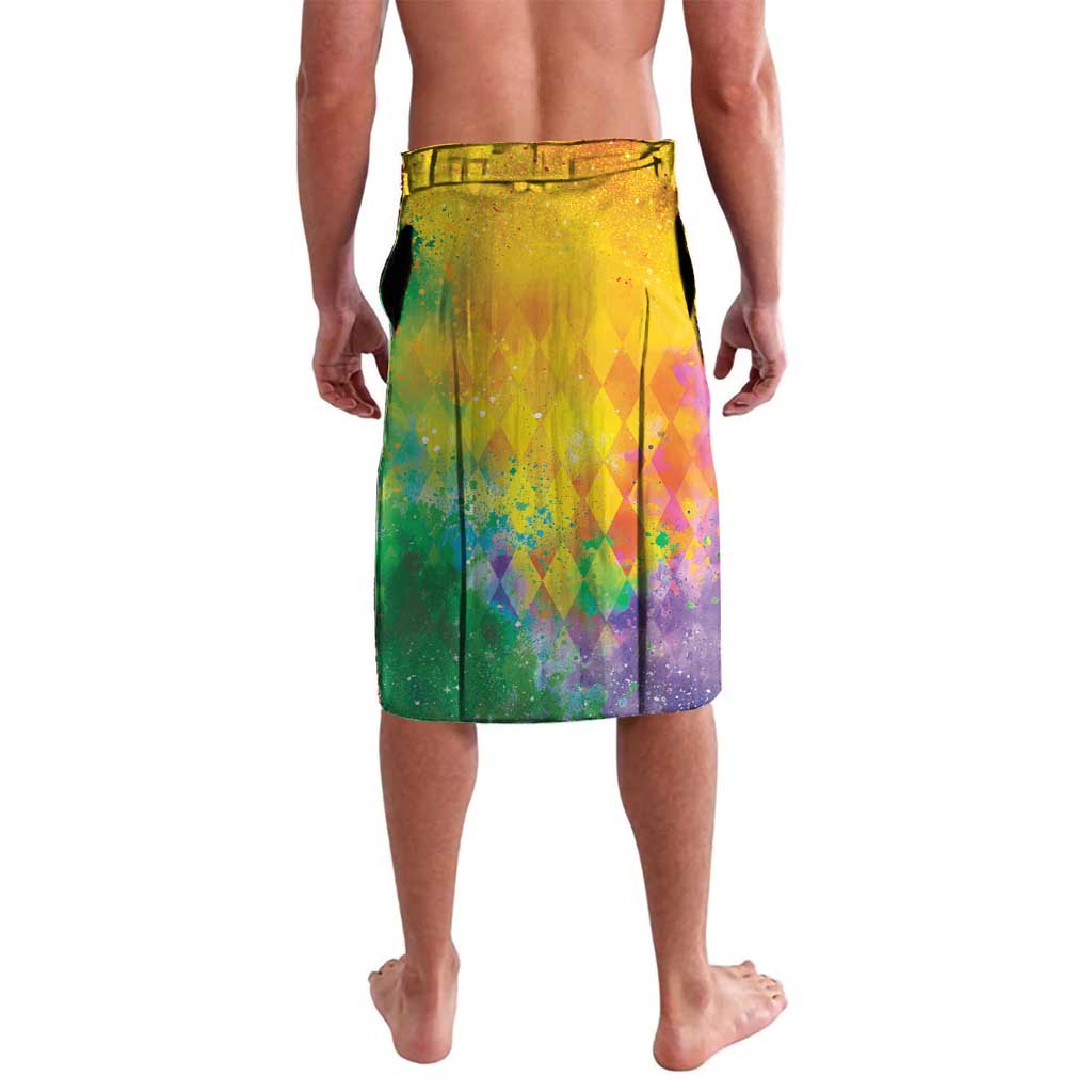 Mardi Gras Lavalava Watercolor Mix - Carnival Bling - Wonder Print Shop