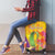 Mardi Gras Luggage Cover Watercolor Mix - Carnival Bling - Wonder Print Shop