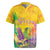 Mardi Gras Rugby Jersey Watercolor Mix - Carnival Bling - Wonder Print Shop