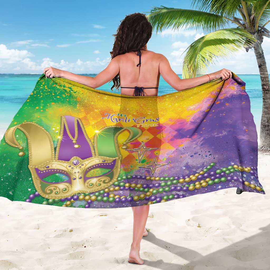 Mardi Gras Sarong Watercolor Mix - Carnival Bling - Wonder Print Shop