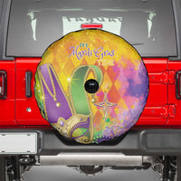 Mardi Gras Spare Tire Cover Watercolor Mix - Carnival Bling - Wonder Print Shop