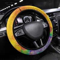 Mardi Gras Steering Wheel Cover Watercolor Mix - Carnival Bling - Wonder Print Shop