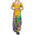 Mardi Gras Summer Maxi Dress Watercolor Mix - Carnival Bling - Wonder Print Shop