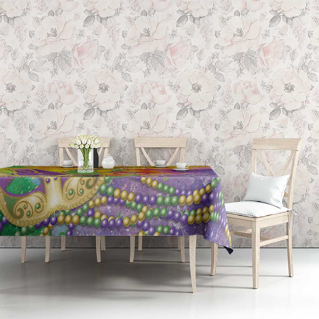 Mardi Gras Tablecloth Watercolor Mix - Carnival Bling - Wonder Print Shop