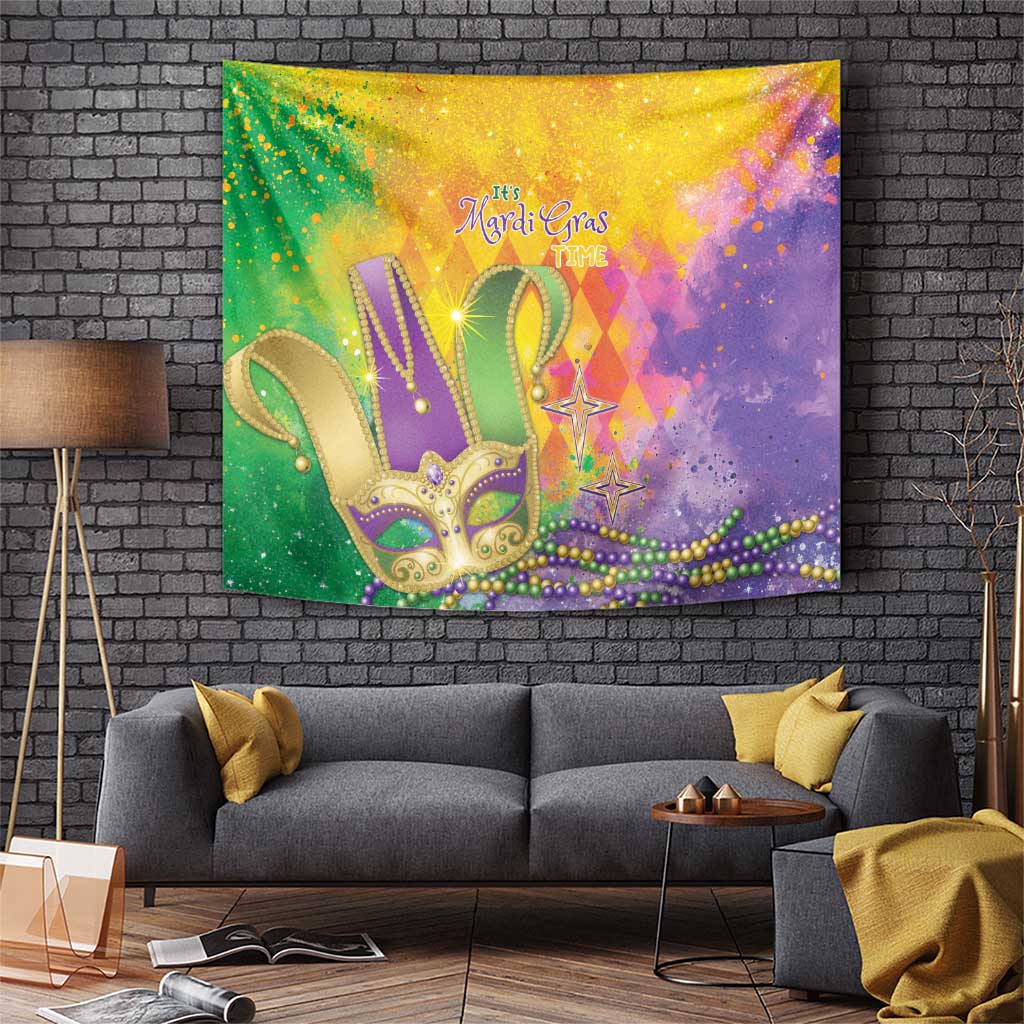 Mardi Gras Tapestry Watercolor Mix - Carnival Bling - Wonder Print Shop