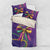 Mardi Gras Bedding Set Coquette Bow Glitter Motifs LT7 - Wonder Print Shop