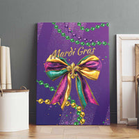 Mardi Gras Canvas Wall Art Coquette Bow Glitter Motifs LT7 - Wonder Print Shop