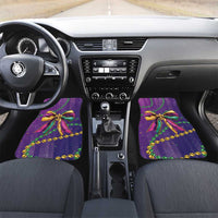 Mardi Gras Car Mats Coquette Bow Glitter Motifs LT7 - Wonder Print Shop