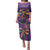 Mardi Gras Family Matching Puletasi and Hawaiian Shirt Coquette Bow Glitter Motifs - Wonder Print Shop