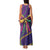 Mardi Gras Family Matching Tank Maxi Dress and Hawaiian Shirt Coquette Bow Glitter Motifs - Wonder Print Shop