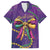 Mardi Gras Hawaiian Shirt Coquette Bow Glitter Motifs - Wonder Print Shop
