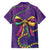 Mardi Gras Hawaiian Shirt Coquette Bow Glitter Motifs - Wonder Print Shop