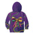 Mardi Gras Kid Hoodie Coquette Bow Glitter Motifs - Wonder Print Shop