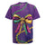Mardi Gras Rugby Jersey Coquette Bow Glitter Motifs - Wonder Print Shop