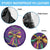 Mardi Gras Spare Tire Cover Coquette Bow Glitter Motifs - Wonder Print Shop