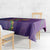 Mardi Gras Tablecloth Coquette Bow Glitter Motifs - Wonder Print Shop