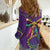 Mardi Gras Women Casual Shirt Coquette Bow Glitter Motifs - Wonder Print Shop