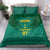 Custom Cameroon Football Bedding Set Nations Cup 2024 Les Lions Indomptables LT7 - Wonder Print Shop