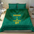 Custom Cameroon Football Bedding Set Nations Cup 2024 Les Lions Indomptables