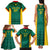 Custom Cameroon Football Family Matching Tank Maxi Dress and Hawaiian Shirt Nations Cup 2024 Les Lions Indomptables - Wonder Print Shop