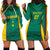 Custom Cameroon Football Hoodie Dress Nations Cup 2024 Les Lions Indomptables